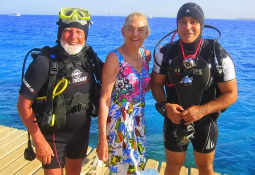 Tauchgemeinschaft der Gruftis auf Phuket
